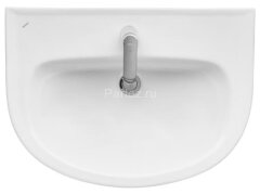 Раковина подвесная Santeri Прайм-65 660х480х142 с переливом, белая (1.3117.6.S00.11B.0)