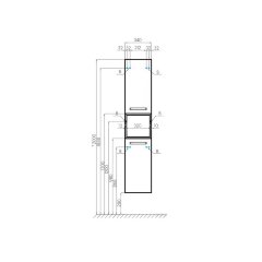 Шкафчик AQUATON Лофт Фабрик, дуб кантри (1A242803LTDY0)