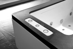 Акриловая ванна Gemy G9253 Black