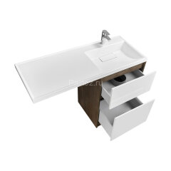 Тумба под раковину Aquaton Лондри 60 без фасада, дуб Кантри (1A266901LHDY0)