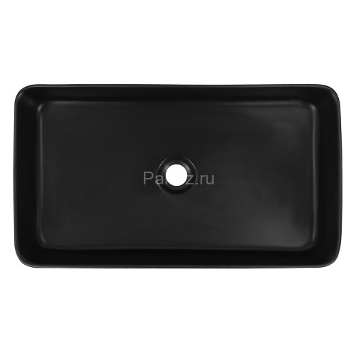 Раковина-чаша Azario 675х380х120 накладная, прямоугольная, черный матовый (AZ-2250-MB)