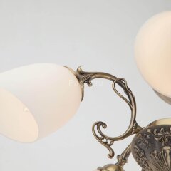 Потолочная люстра Eurosvet 22010/5 античная бронза