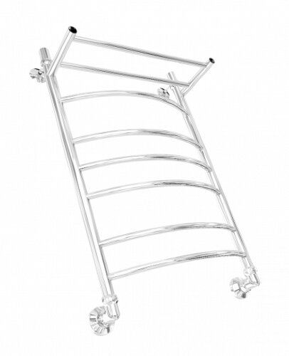 Полотенцесушитель водяной ДВИН FL лесенка 80/50 с полкой, полированный (4627106966526)