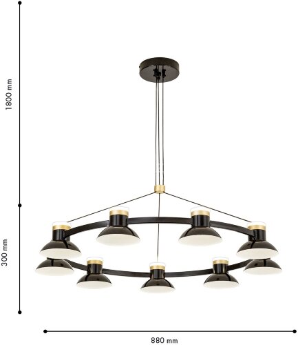 Подвесная люстра Favourite 4516-9P