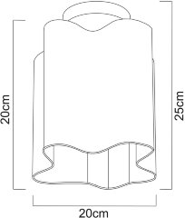 Потолочная люстра Arte Lamp A3459PL-1AB
