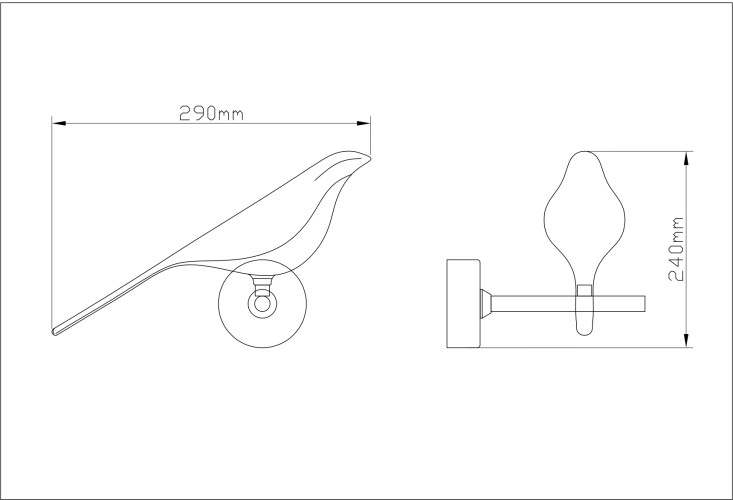 Бра Divinare 1188/06 AP-6