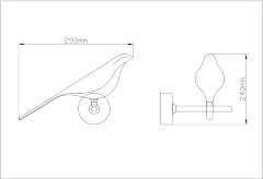 Бра Divinare 1188/06 AP-6