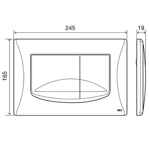 Комплект инсталляция OLI 80 ECO + подвесной унитаз Kale BABEL с сиденьем микролифт +панель слива Riv