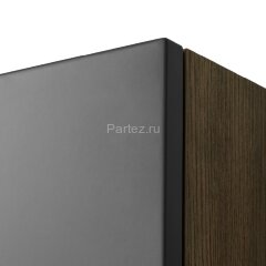 Шкаф AQUATON Терра подвесной, одностворчатый, дуб кантри/антрацит (1A247503TEKA0)