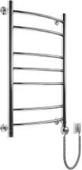 Полотенцесушитель электрический Маргроид Лесенка &quot;Вид 5&quot; без полки 60х50 подключение справа, хром