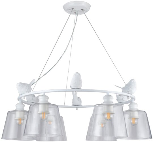 Подвесная люстра Arte Lamp A4289LM-6WH