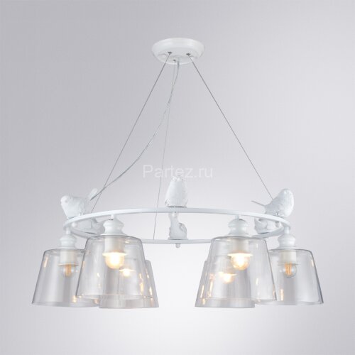 Подвесная люстра Arte Lamp A4289LM-6WH