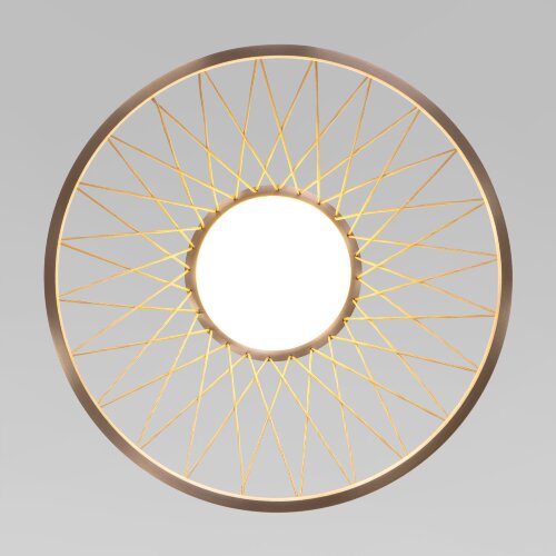 Потолочный светильник Eurosvet 40018/1 LED коричневый