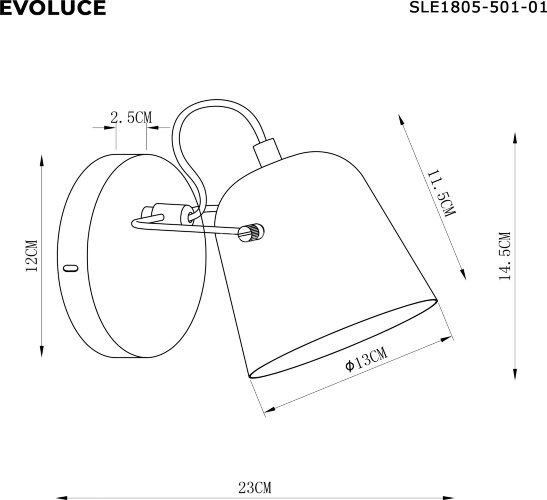 Бра Evoluce SLE1805-501-01