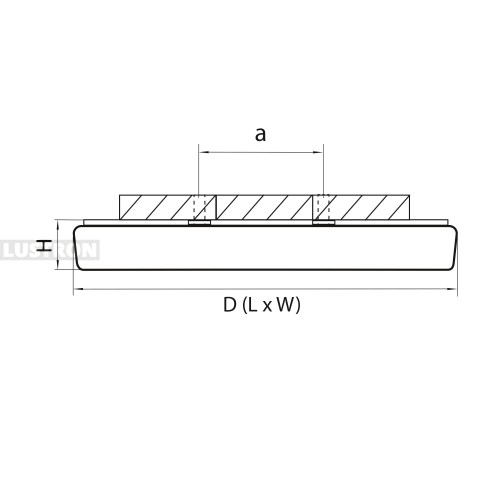 Настенно-потолочный светильник Lightstar 323124