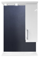 Зеркало-шкаф Loranto Модерн 60 правостороннее, 600х825х160 (CS00046070)