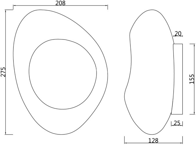 Бра Maytoni MOD306WL-01G