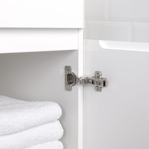 Комплект тумба Итана Roberto 70 (700х453х850) напольная, с раковиной Adel 70, белый глянец (315239)