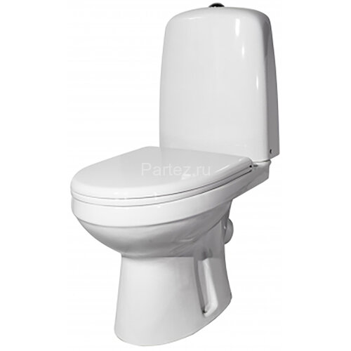 Унитаз-компакт Эльдорадо Премиум, сиденье с микролифтом, белый (41301130055)