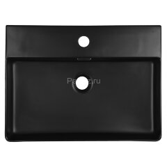 Раковина подвесная Azario 600х420х120 прямоугольная, черный матовый (AZ-2173-MB)