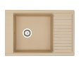 Кухонная мойка AQUATON Делия 78, цвет латте (1A715132DE260)