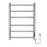 Полотенцесушитель электрический AZARIO PARMA 400/600 6 секций, диммер справа, хром (AZ10846)