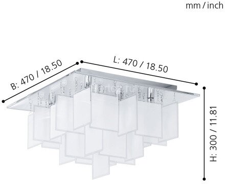 Потолочный светильник Eglo 92727