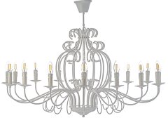 Подвесная люстра Arti Lampadari Amaro E 1.1.16 W