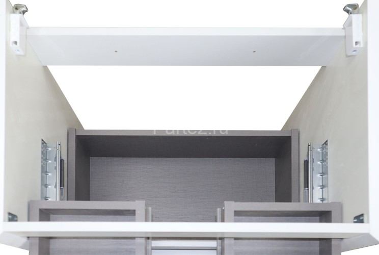 Комплект тумба Azario Velluto 60 600х450х660 подвесная, с раковиной Slim 60, белый матовый (CS000886