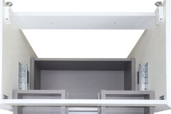 Комплект тумба Azario Velluto 60 600х450х660 подвесная, с раковиной Slim 60, белый матовый (CS000886