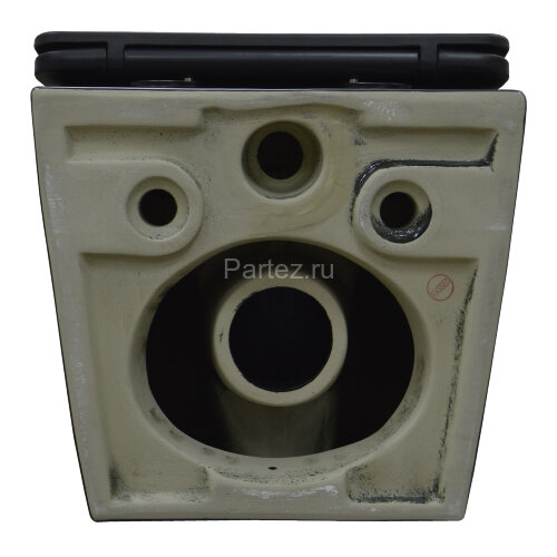 Унитаз подвесной Azario Gloria 480х370х360 безободковый, с сиденьем микролифт, чёрный матовый (AZ-20