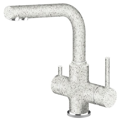 Смеситель для кухни с фильтром Lemark Comfort LM3061 granit