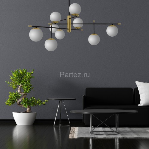 Потолочная люстра Maytoni MOD048PL-09G