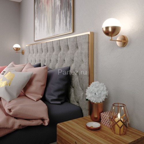 Бра Eurosvet 70129/1 латунь