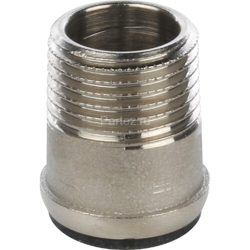 Кран шаровой полнопроходной угловой с американкой 1/2 Stout