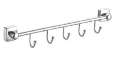 Крючок Fixsen Kvadro, Хром (FX-61305B-5)