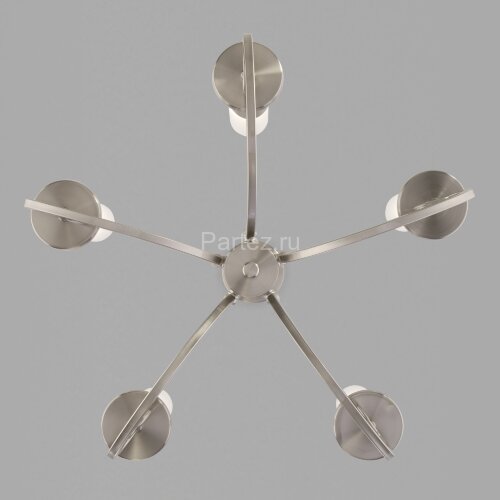 Подвесная люстра Eurosvet 60117/5 никель