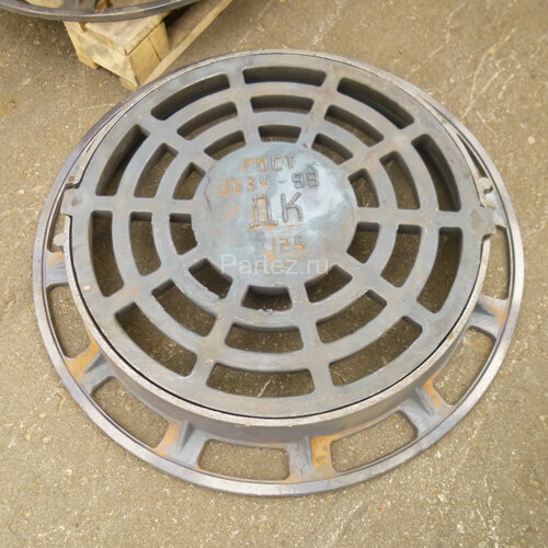 Дождеприемник круглый 840х110, 125 кН