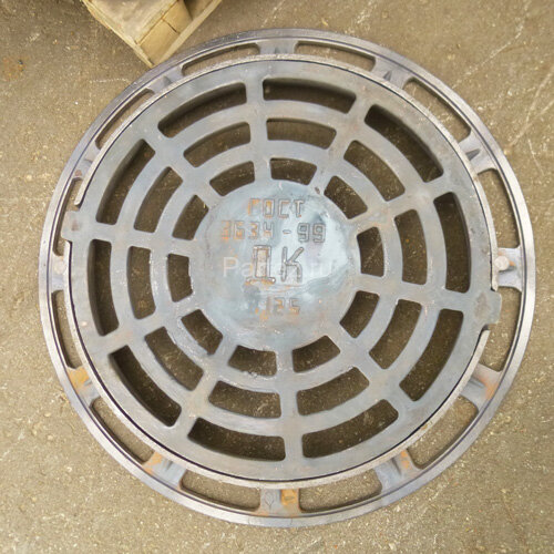 Дождеприемник круглый 840х110, 125 кН