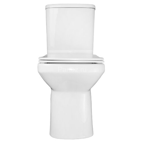 Унитаз-компакт Azario Wandy 350х614х795 напольный, безободковый, с быстросъемным сиденьем микролифт 