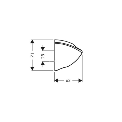 27521000 Держатель ручного душа Porter C