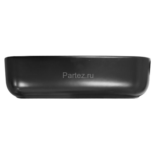 Раковина-чаша Creo Ceramique 500х400х140 накладная, прямоугольная, керамика, черный матовый (PU4200M