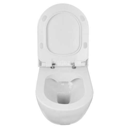 Сет AZARIO инсталяция + унитаз Creo Ceramique Ocean plus подвесной безободковый с тонким сиденьем ми