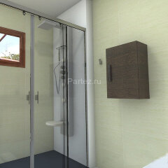 Х_DEBBA Шкафчик, венге (снято с производства)