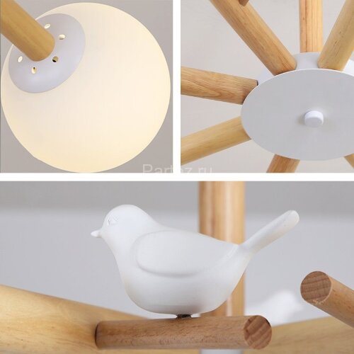 Потолочная люстра ImperiumLoft FINCH01