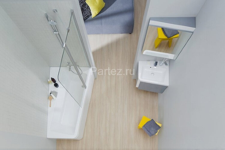 Зеркало Ravak 10° 65 R угловое Темный орех (X000001081)