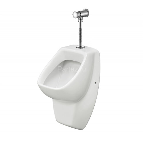 Писсуар Santek Гала с нажимным краном, креплением и вертикальнм сифоном (1WH501805)