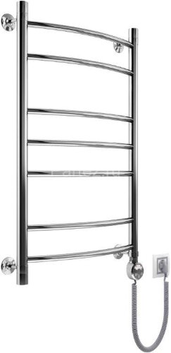 Полотенцесушитель электрический Маргроид Лесенка "Вид 5" без полки 60х60 подключение справа, хром