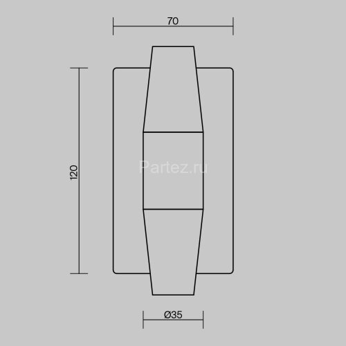 Бра Maytoni MOD401WL-L6BS3K