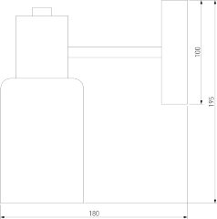 Бра Eurosvet 70160/1 хром